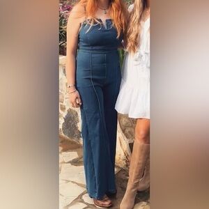 Women's Denim Jumpsuit
